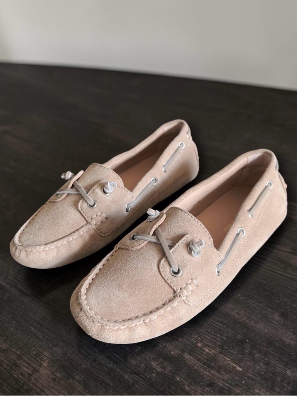 🌟SALE Veronica Beard Jia Driving Loafer Suede Boat Shoes